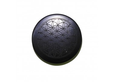 Shungite tile for fridge flower of life