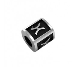 Zodiac Signs - sterling silver spacer beads