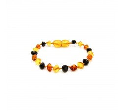 pain reliever for teething baroque amber bracelet baby multicolor