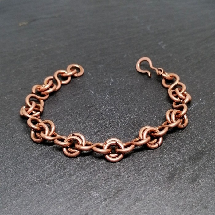 Bransoletka miedziana