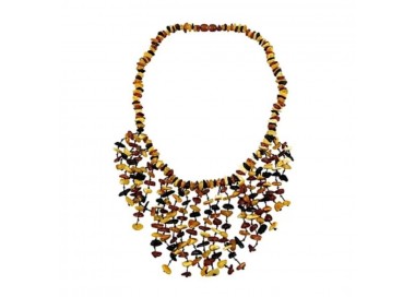 Amber necklace for ladies natural pain reliever and antidepressant