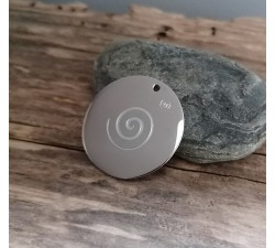 Naszyjnik z symbolem i szungitem