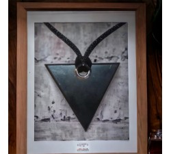 Naszyjnik z kamieniem ochronnym - szungit - ochrona emf