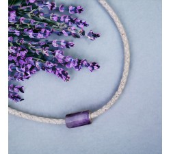 necklace with amethyst Cure bead Arcanastones