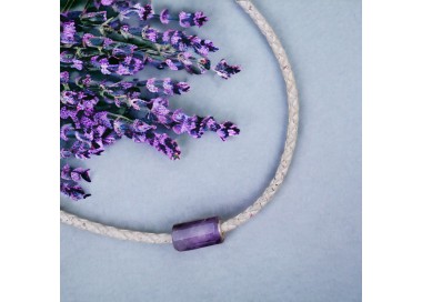 necklace with amethyst Cure bead Arcanastones