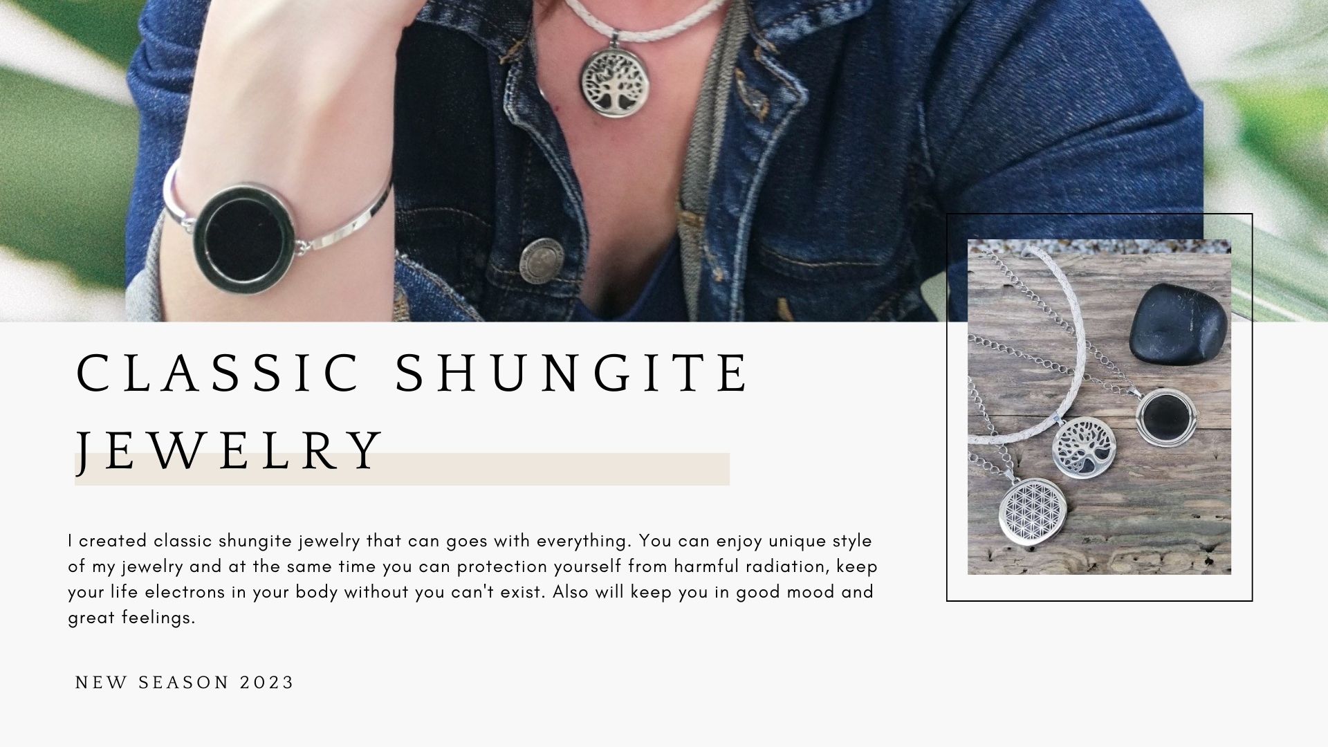 Best shungite pendant and shungite bracelet near me