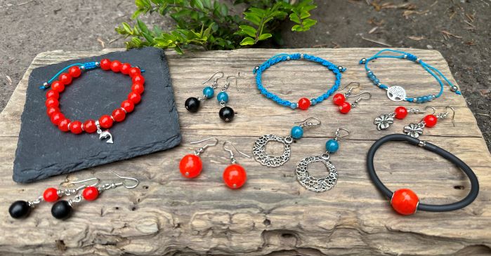 Biżuteria srebrna z jadeitem